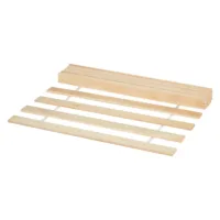 Massivholz Rolllattenrost 90x200 cm - Stabile Unterstützung durch Lattenrost in Natur aus Kiefernholz