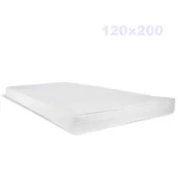 Kinder und Jugend matratze 120x200 cm - Komfortschaummatratze H2 - Matratze in Weiß