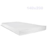Komfortmatratze 140x200 cm H2 - Matratze in Weiß – Matratze für geruhsamen Schlaf