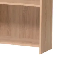 Funktionales Standregal 57 cm Breite - Regal mit fünf Ablagefächern für optimale Organisation - Farbe: Natur