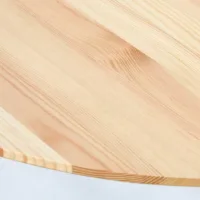 Moderner Nierentisch in Natur - Wohnliches Highlight mit ausdrucksstarker Holzmaserung