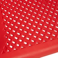 Lebendiges Gartenambiente: Platzsparendes Set in lebhafter Farbe für tolle Momente – Farbe: Rot