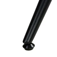 Drehbarer Polstersessel - Armlehnenstühle mit strukturiertem Cord-Stoffbezug - Farbe: Grau Schwarz