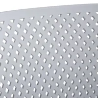 Outdoor-Sessel mit Stapelfunktion - Bequeme wetterbeständige Armlehnensessel - Farbe: Grau