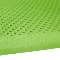 Stapelbare Gartensessel im Set - Wetterfeste bequeme Terrassenstühle mit Armlehnen - Farbe: Grün