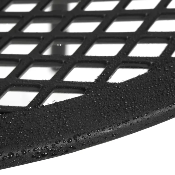 Terrassenstühle im praktischen Set - Stapelstühle für Garten, Terrasse und Balkon - Farbe: Schwarz