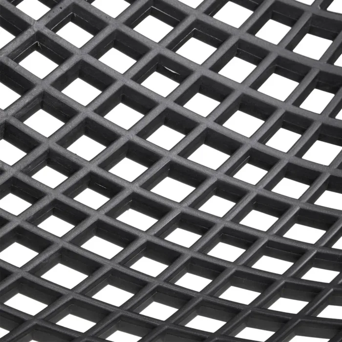Terrassenstühle im praktischen Set - Stapelstühle für Garten, Terrasse und Balkon - Farbe: Schwarz