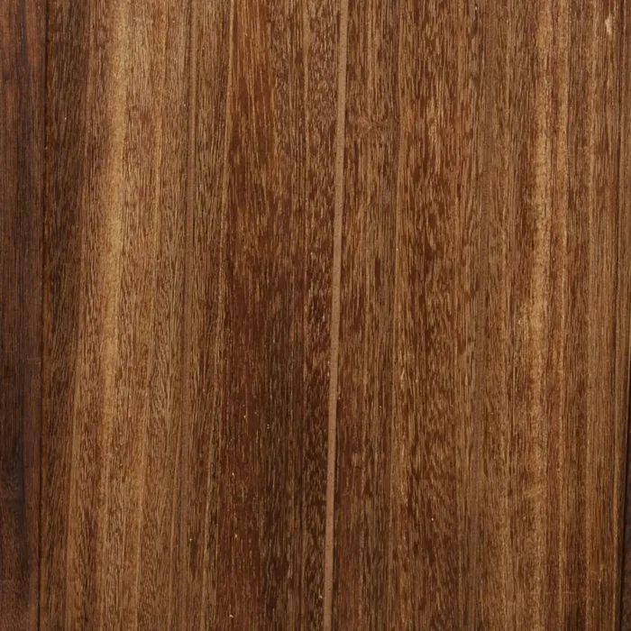 Geprüfte Retourware – Paravent Raumteiler 3-teilig, 120x170 cm - Holz im Usedlook mit Rattanoptik-Elementen in Dunkelbraun