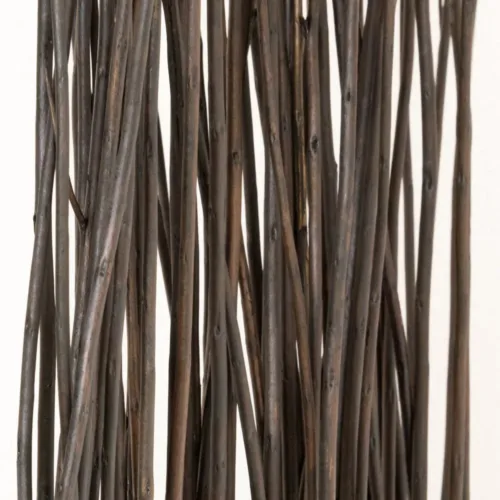 Geprüfte Retourware - Paravent - 3-teilig - Weide Naturprodukt Stäbe - 120 cm Breite und 170 cm Höhe - Farbe: Braun