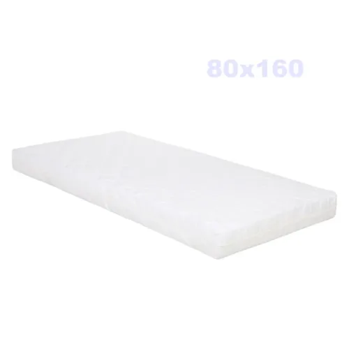 Komfortschaummatratze H2 80x160 cm - Matratze für Kinderbetten - Matratze in Weiß