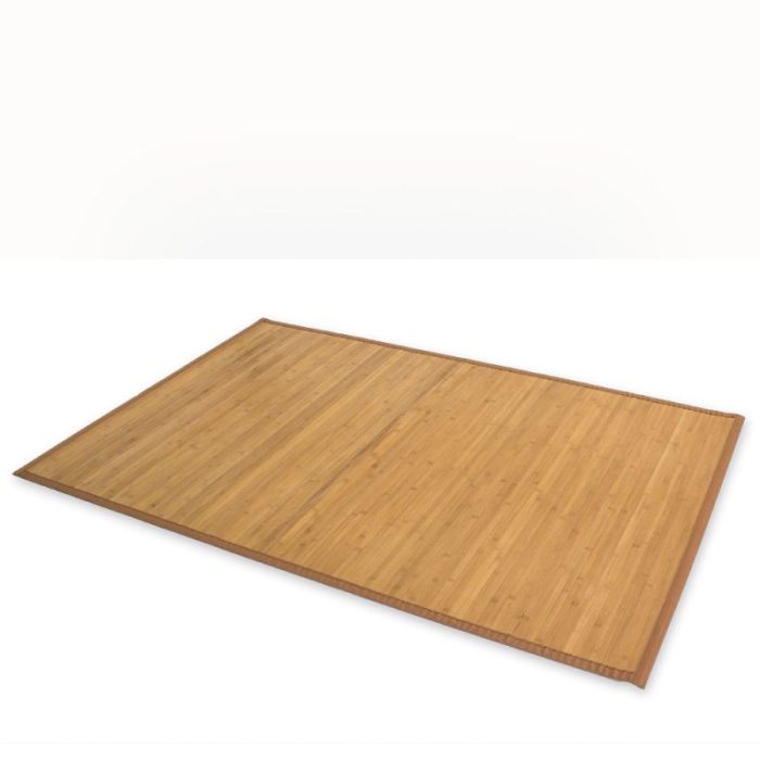 Bambus Teppiche Set Braun