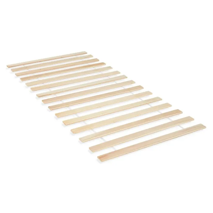 Massivholz Rolllattenrost 90x200 cm - Stabile Unterstützung durch Lattenrost in Natur aus Kiefernholz